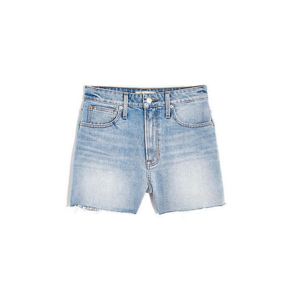 Madewell Women's The Plus Curvy Perfect Jean Short In Baylis Wash Size 16W - Picture 3 of 3